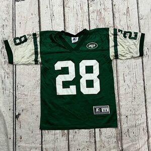 Vintage Boys Kids Curtis Martin New York Jets Starter NFL Football Jersey